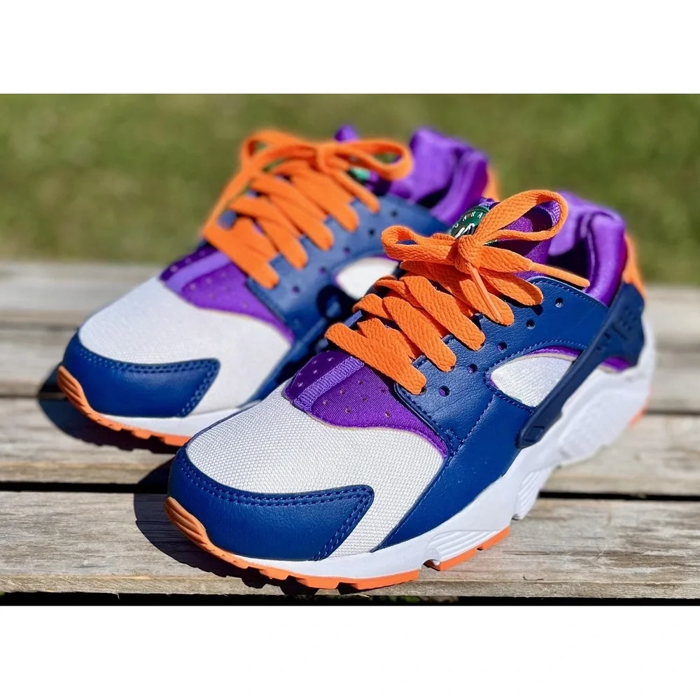 Nike Air Huarache Shoes Youth Size 4.5Y Retro‎ 854275-111 Sneakers Kids